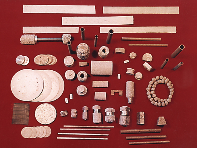 Образцы пористых материалов и имплантатов из никелида титана для вертебрологии (в виде эндопротезов, изделий пластинчатой и цилиндрической конфигурации)