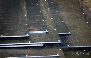 Изготовление бронированной стали для бронирования окон, льем стальные листы